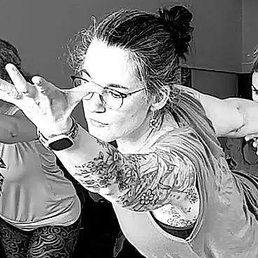 Yogalehrerin Vanessa Koester